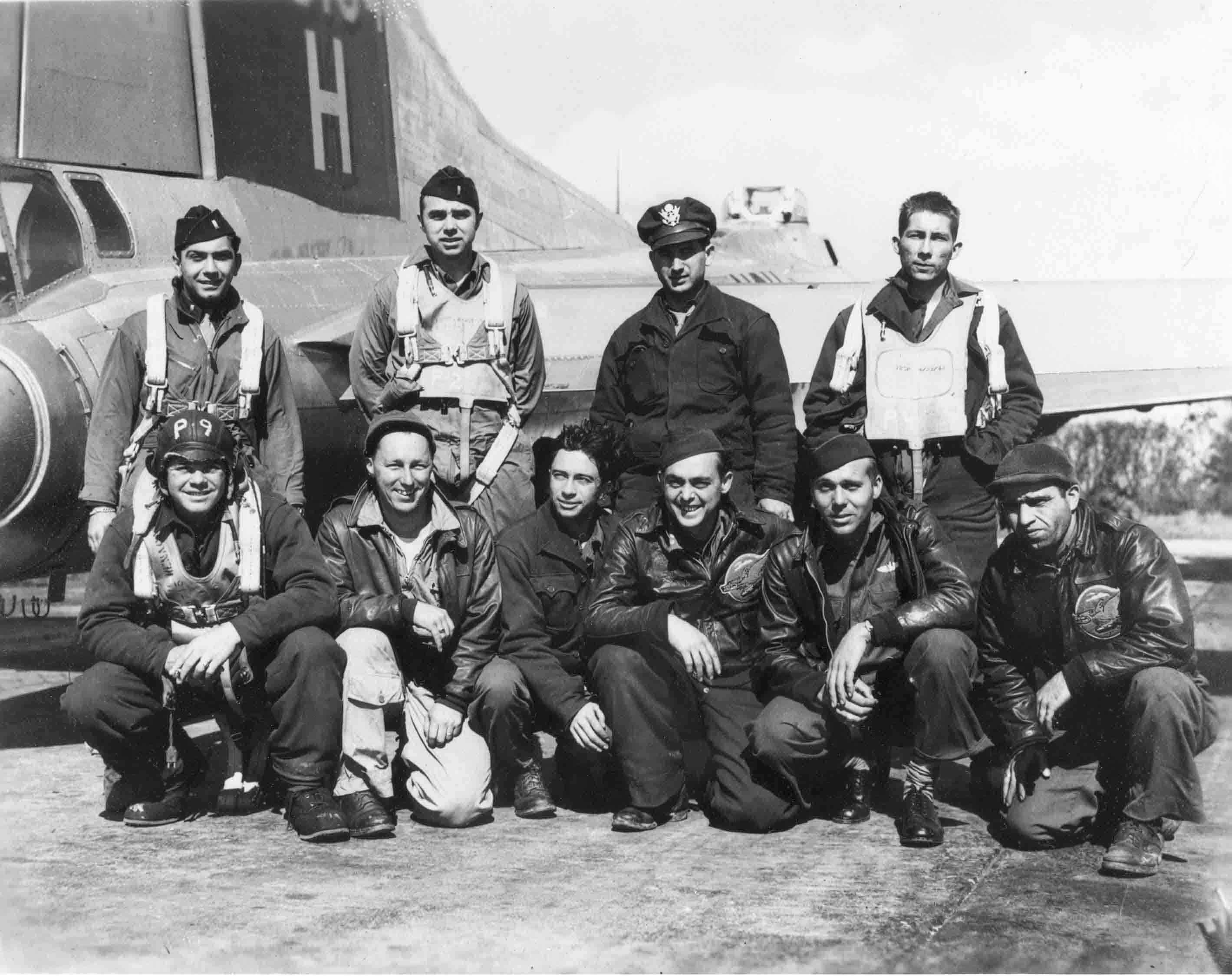 Shott's Crew - 600th Squadron - 05 September 1944
